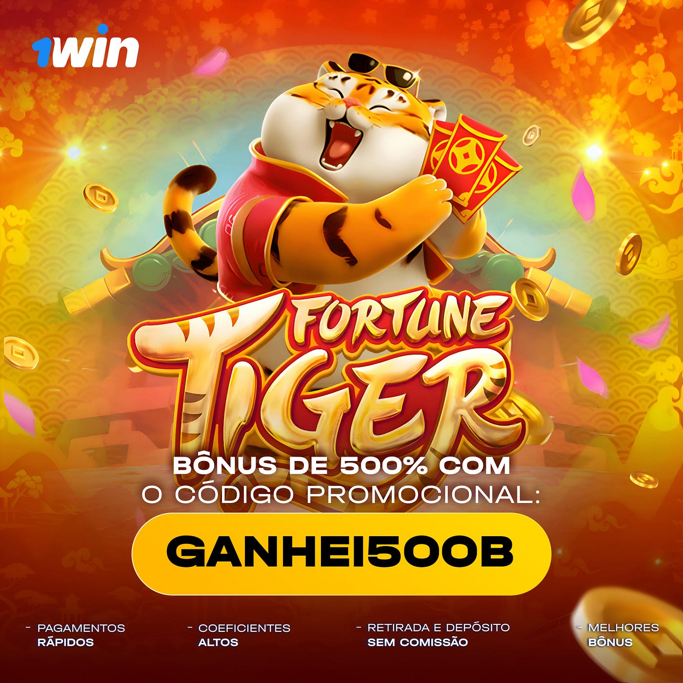 win jogo tigre ícone